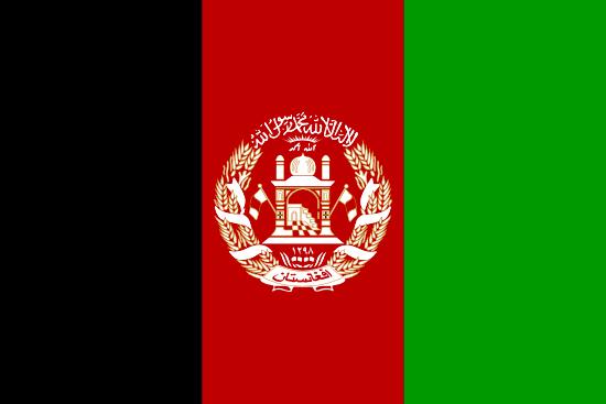 Afghanistan Market Research - flag of Afghanistan