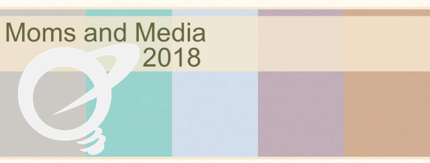 Moms and Media 2018 title page